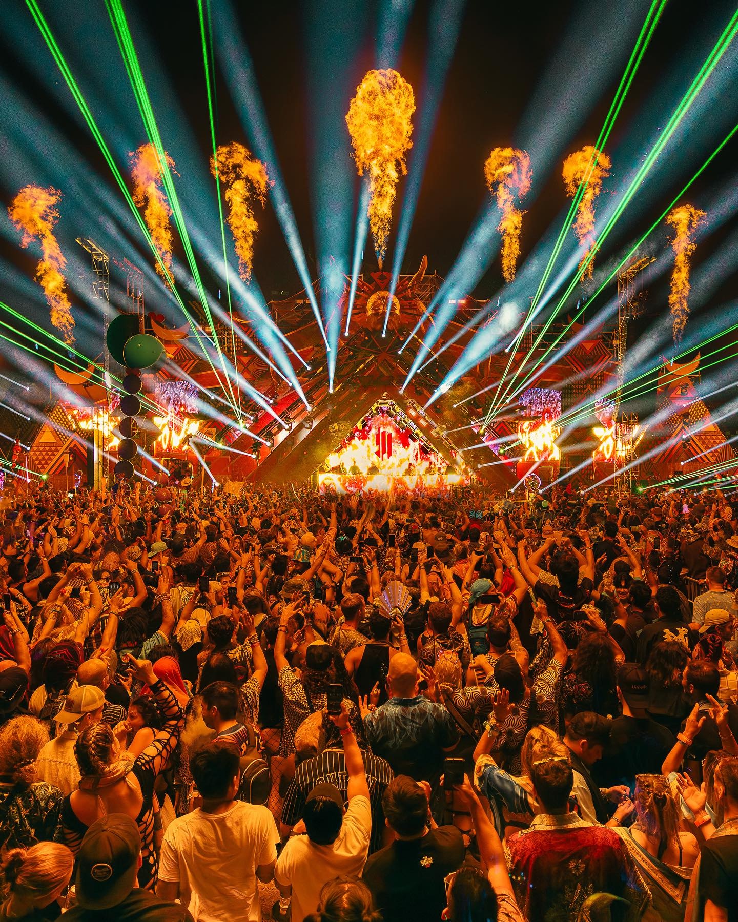 Elements Music & Arts Festival stage